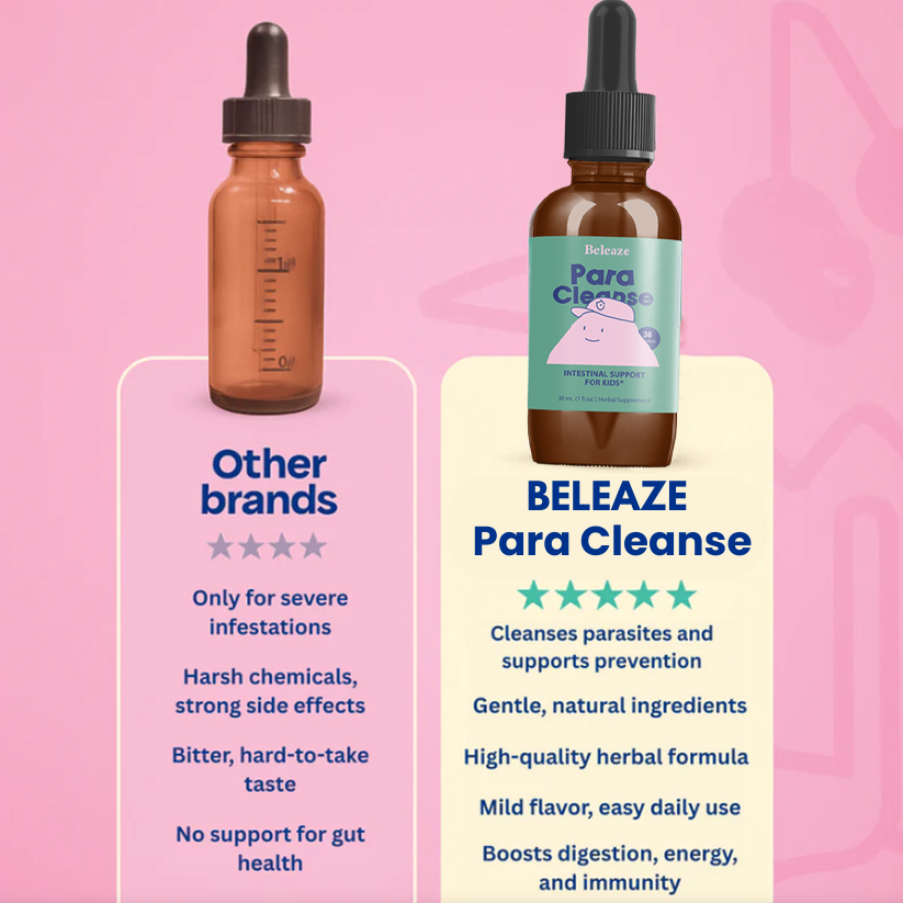 ParaCleanse - Parasite Cleanse for Kids | Natural Intestinal & Gut Health Support